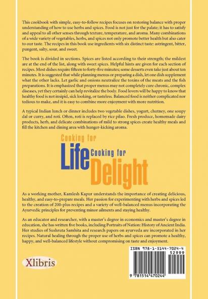 Cooking for Life Cooking for Delight: Cooking for Delight