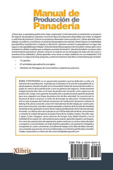 Manual de Producción de Panadería