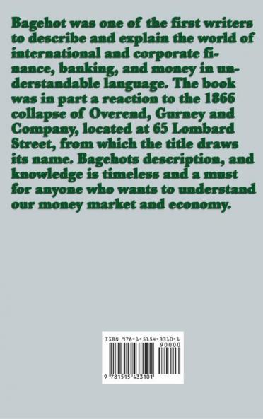 Lombard Street: A Description of the Money Market