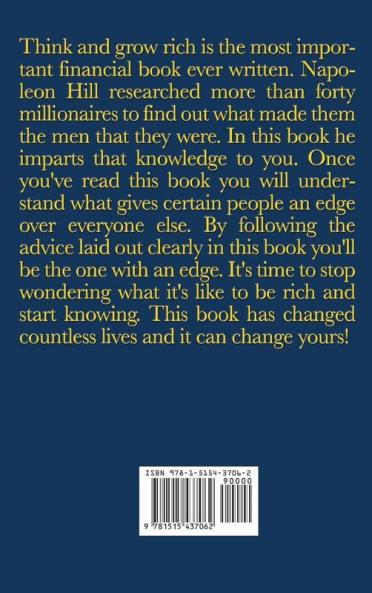 Think and Grow Rich