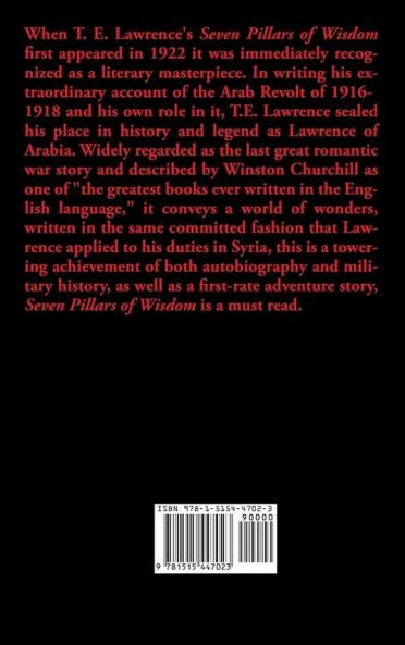 Seven Pillars of Wisdom