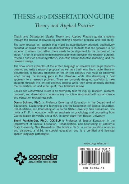 Thesis and Dissertation Guide