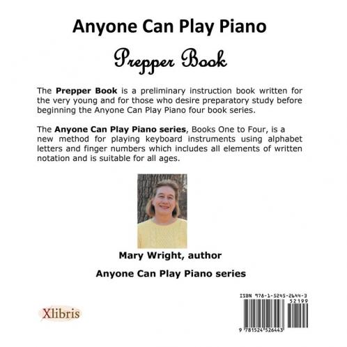 Anyone Can Play Piano: Prepper Book