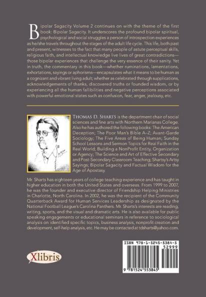 Bipolar Sagacity (Integrity Versus Faithlessness) Volume 2
