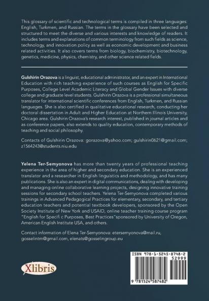 English-Turkmen-Russian Glossary of Scientific and Technological Terms