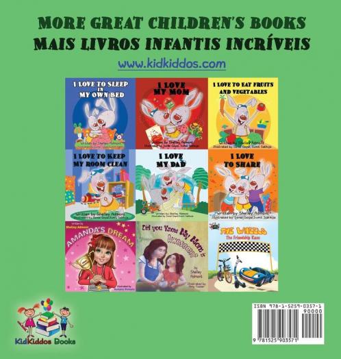 I Love to Brush My Teeth (English Portuguese Bilingual children's book)