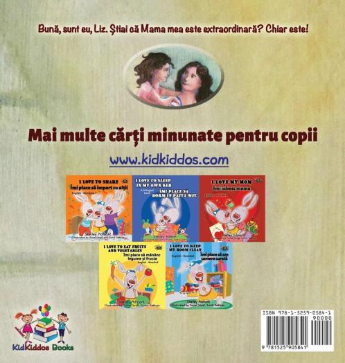 My Mom is Awesome ( Romanian book for kids)