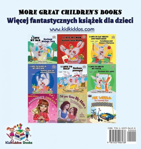 I Love to Tell the Truth (English Polish book for kids)