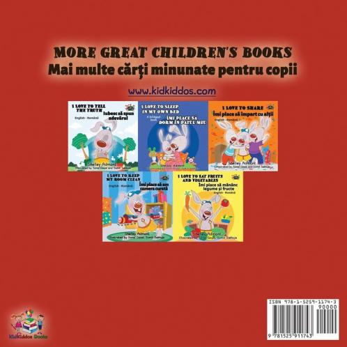 I Love My Mom (English Romanian Bilingual Book)