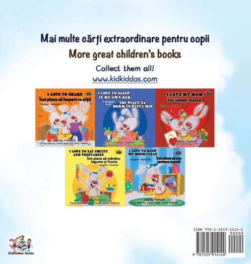 The Wheels The Friendship Race (Romanian English Bilingual Book)