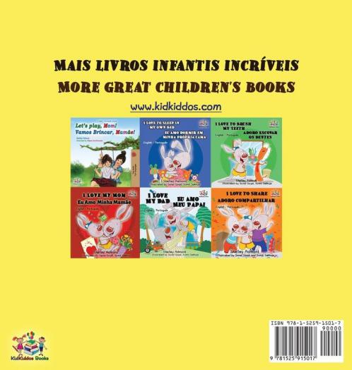 I Love to Eat Fruits and Vegetables (Portuguese English Bilingual Book)