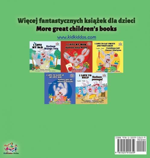 I Love to Brush My Teeth (Polish English Bilingual Book)