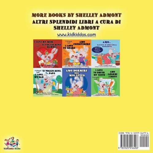 I Love to Eat Fruits and Vegetables Amo mangiare frutta e verdura