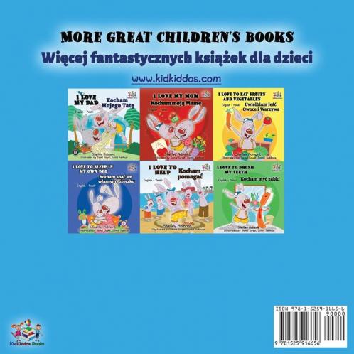 I Love to Keep My Room Clean (English Polish Bilingual Book)