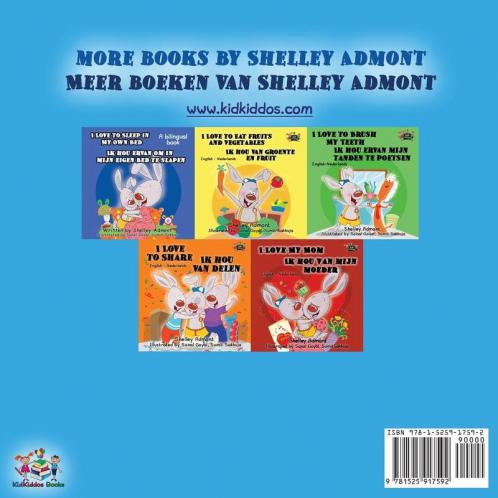 I Love to Keep My Room Clean (English Dutch Bilingual Book)