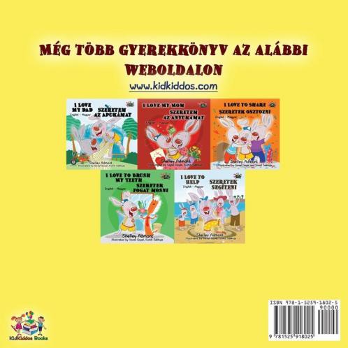 I Love to Eat Fruits and Vegetables (Hungarian Edition)