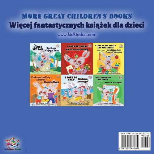 I Love to Sleep in My Own Bed (English Polish Bilingual Book)