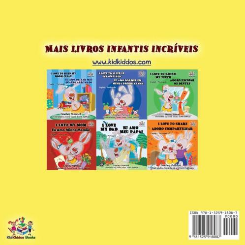 I Love to Eat Fruits and Vegetables (Portuguese Brazilian edition)