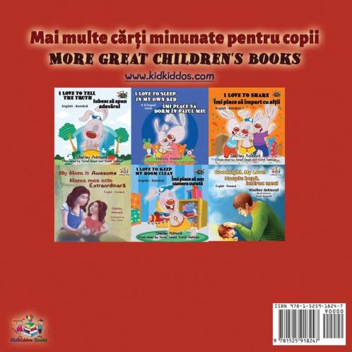 I Love My Mom (Romanian English Bilingual Book)
