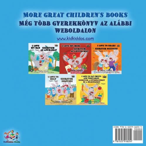 I Love to Keep My Room Clean (English Hungarian Bilingual Book)