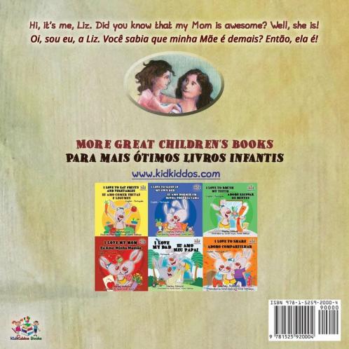 My Mom is Awesome (English Portuguese Bilingual Book)