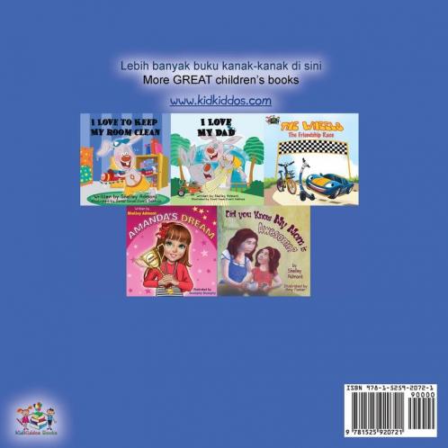 I Love to Sleep in My Own Bed (Malay English Bilingual Book)