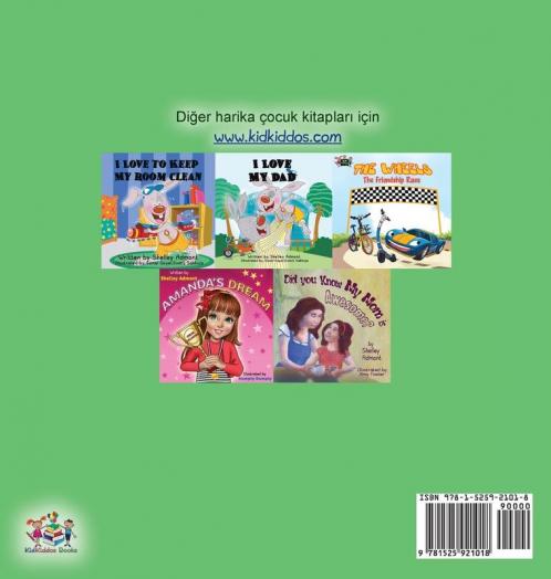 I Love to Brush My Teeth (Turkish Edition)