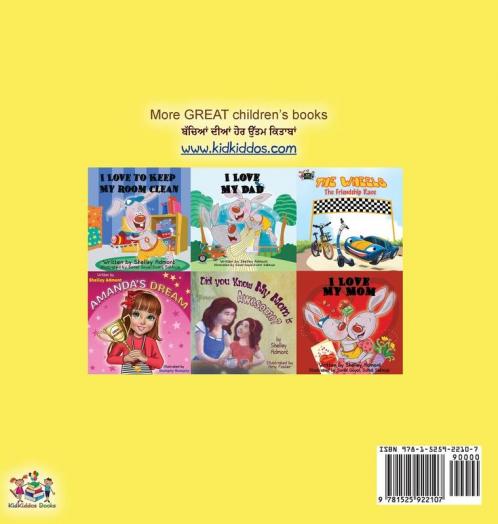 I Love to Eat Fruits and Vegetables (English Punjabi Bilingual Book - India)