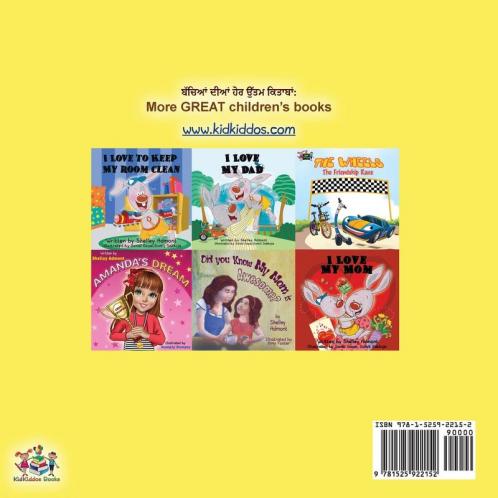 I Love to Eat Fruits and Vegetables (Punjabi English Bilingual Book - India)