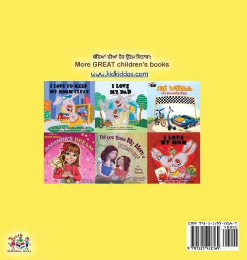 I Love to Eat Fruits and Vegetables (Punjabi English Bilingual Book - India)