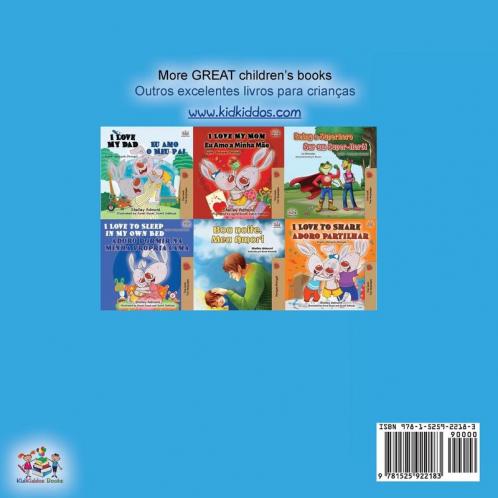 I Love to Keep My Room Clean (English Portuguese Bilingual Book - Portugal)