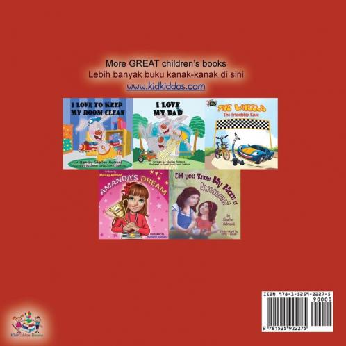 I Love My Mom (English Malay Bilingual Book)