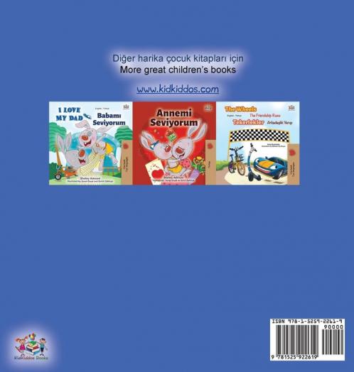 I Love to Sleep in My Own Bed (Turkish English Bilingual Book)