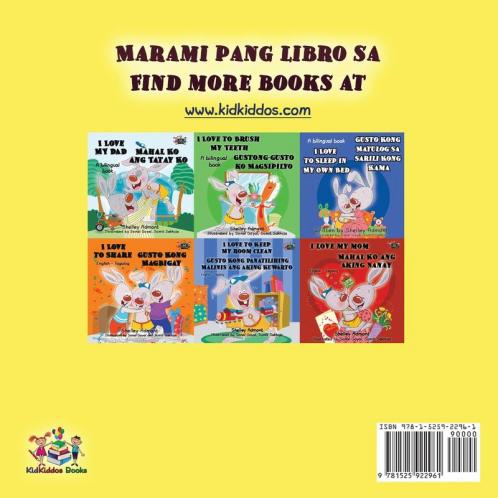 I Love to Eat Fruits and Vegetables (Tagalog English Bilingual Book)
