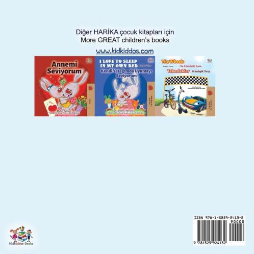 I Love My Dad (Turkish English Bilingual Book)