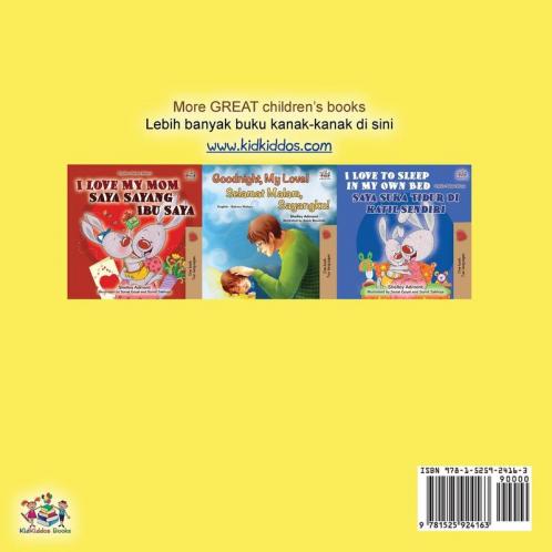 I Love to Eat Fruits and Vegetables (English Malay Bilingual Book)