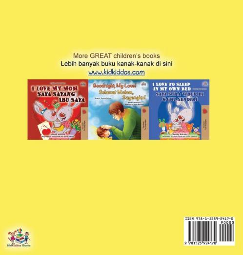 I Love to Eat Fruits and Vegetables (English Malay Bilingual Book)