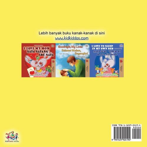 I Love to Eat Fruits and Vegetables (Malay Edition)
