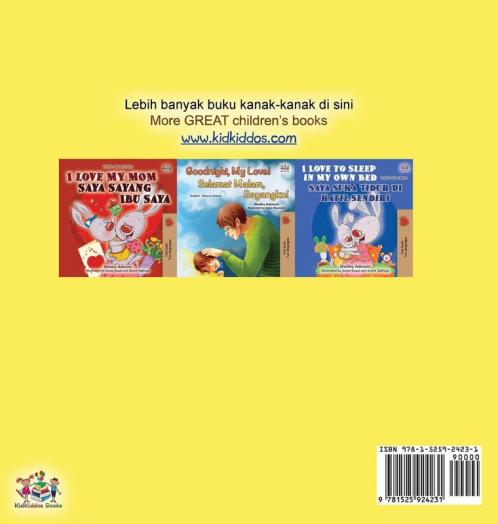 I Love to Eat Fruits and Vegetables (Malay English Bilingual Book)