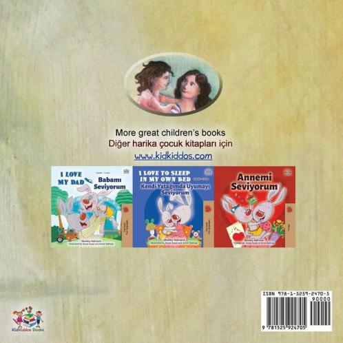 My Mom is Awesome (English Turkish Bilingual Book)
