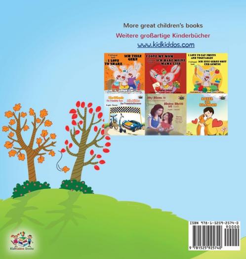 I Love Autumn (English German Bilingual Book)