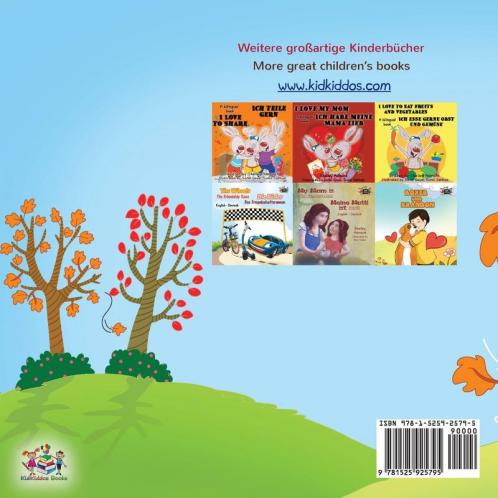 I Love Autumn (German English Bilingual Book)