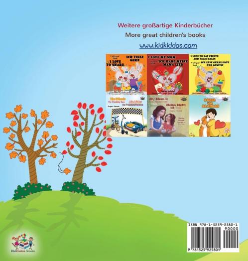 I Love Autumn (German English Bilingual Book)
