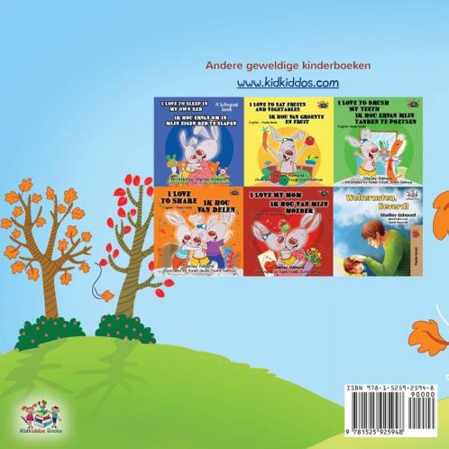 I Love Autumn (Dutch Book for Kids)