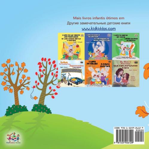 I Love Autumn (Brazilian Portuguese Russian Bilingual Book)