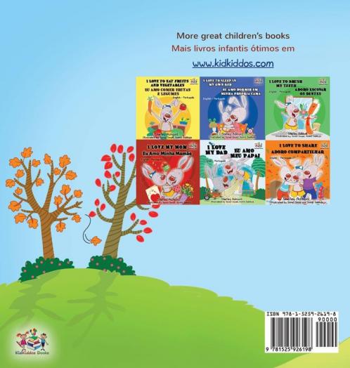 I Love Autumn (English Portuguese Bilingual Book for kids)