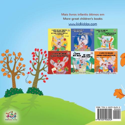 I Love Autumn (Portuguese English Bilingual Book for kids)
