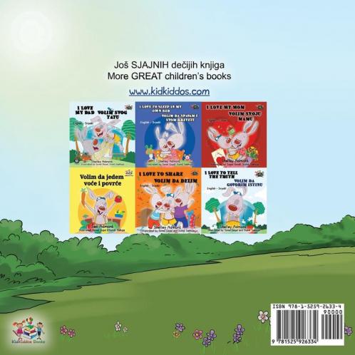 Being a Superhero (Serbian English Bilingual Book  - Latin alphabet)
