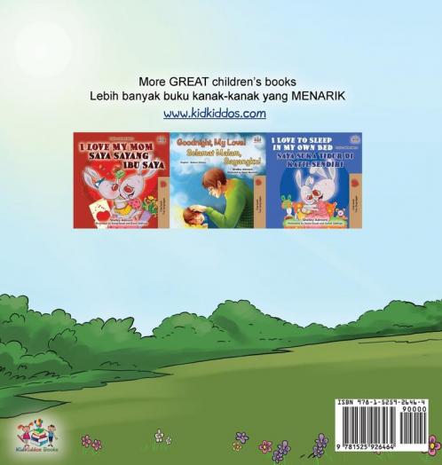 Being a Superhero (English Malay Bilingual Book for Kids)