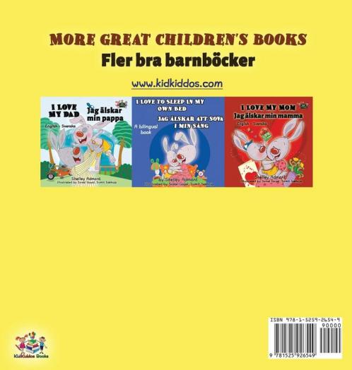 I Love to Eat Fruits and Vegetables (English Swedish Bilingual Book)